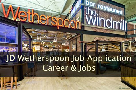 jd wetherspoon job